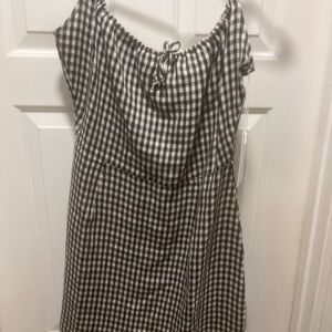 Reformation Violane Dress Gingham